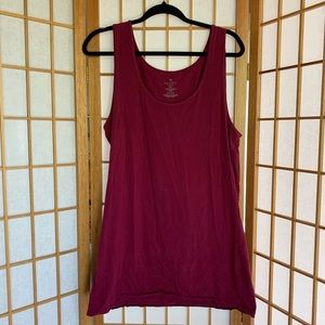 Maroon Tank Top